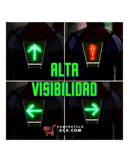 NIGHTFLASH™ CHALECO SEÑALIZADOR LED